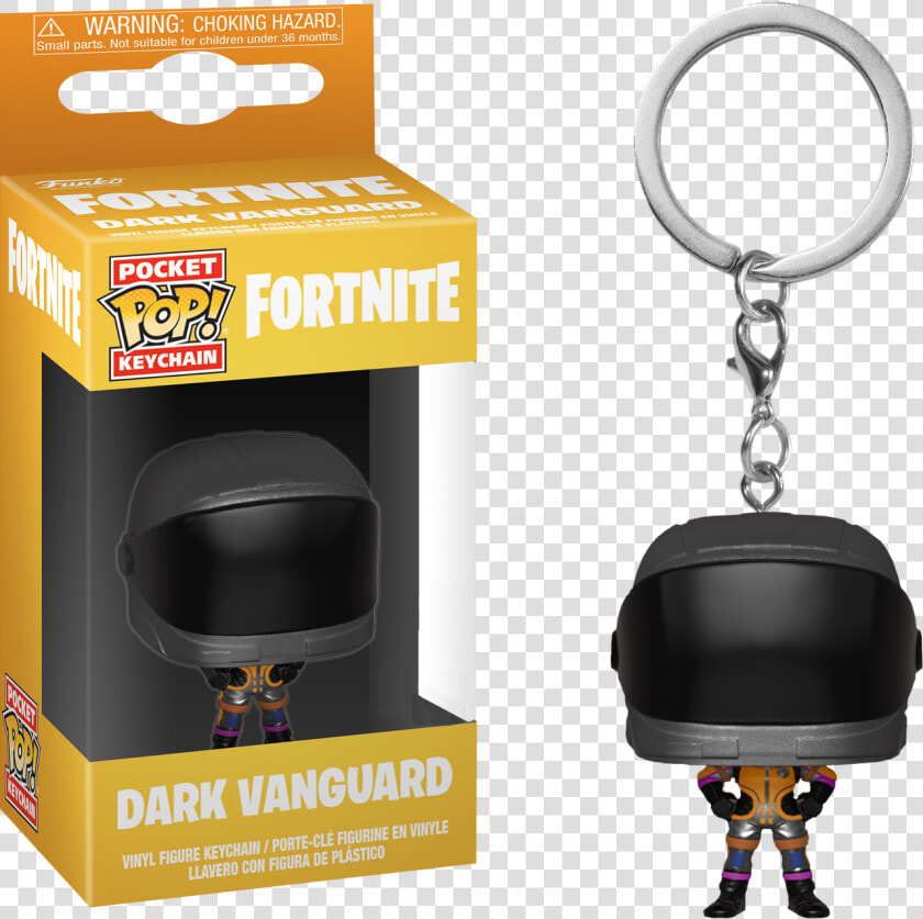 Dark Vanguard Pocket Pop Vinyl Keychain   Fortnite Pop Vinyl Keychain  HD Png DownloadTransparent PNG