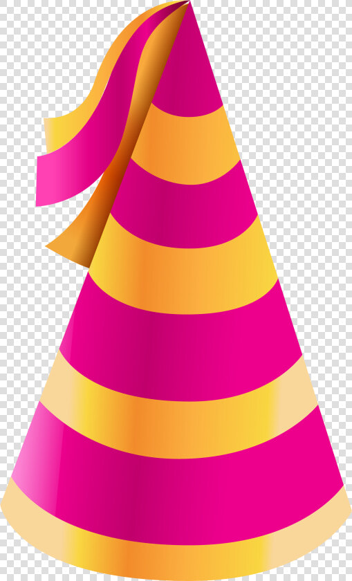 Cone party Hat magenta   Real Party Hat Png  Transparent PngTransparent PNG