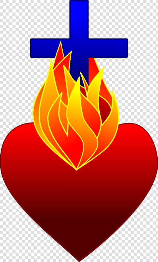 Fire Cliparthot Of Sacred And Ⓒ   Heart On Fire Clipart  HD Png DownloadTransparent PNG