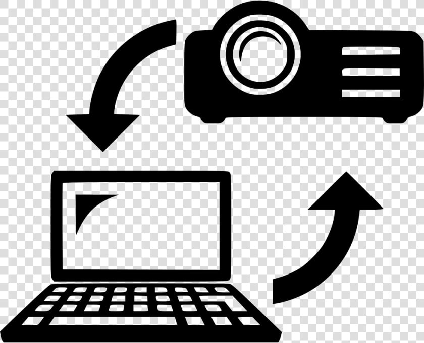 Change Laptop To Presentation   Desktop Computer Icon Png  Transparent PngTransparent PNG