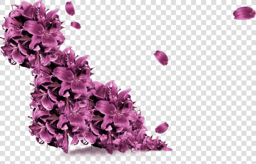 Petal Vector Purple Flower   Purple Flowers Vectors Png  Transparent PngTransparent PNG