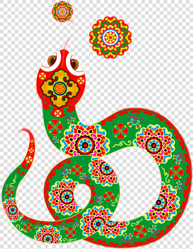 Chinese New Year Snake Chinese Zodiac Animation   Chinese New Year  HD Png DownloadTransparent PNG