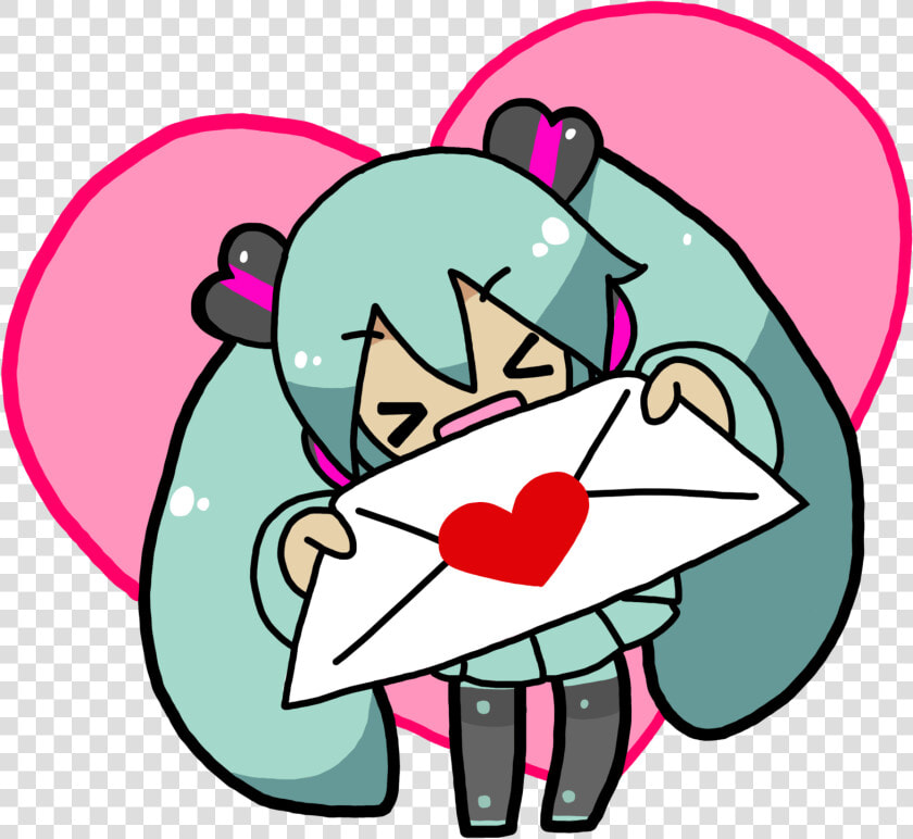 Hatsune Miku 2 Photo Sticker Transparent Overlay By   Hatsune Miku Chibi Stickers  HD Png DownloadTransparent PNG