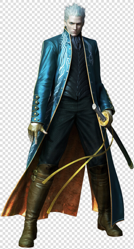 Capcom Database   Vergil Devil May Cry  HD Png DownloadTransparent PNG