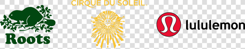 Canadian Brands Lululemon Roots Cirque Du Soleil   Cirque Du Soleil Brand Perception  HD Png DownloadTransparent PNG