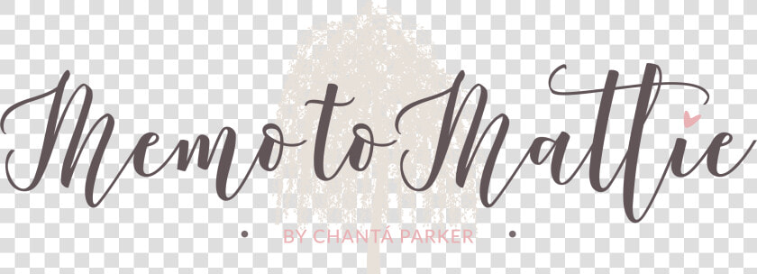 Memo To Mattie   Calligraphy  HD Png DownloadTransparent PNG