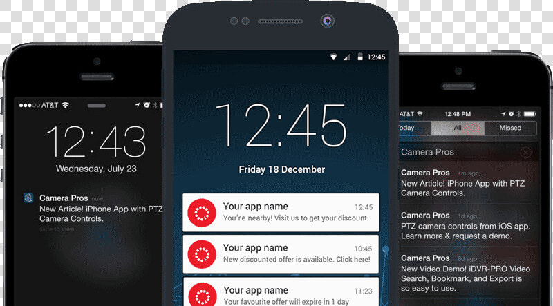 Push Notifications Mobile App  HD Png DownloadTransparent PNG