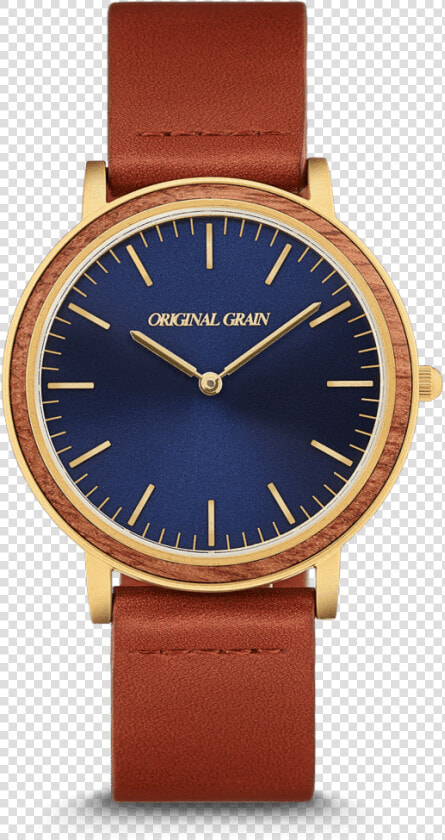 Cognac Gold Minimalist 40mm By Original Grain   Original Grain Watched  HD Png DownloadTransparent PNG