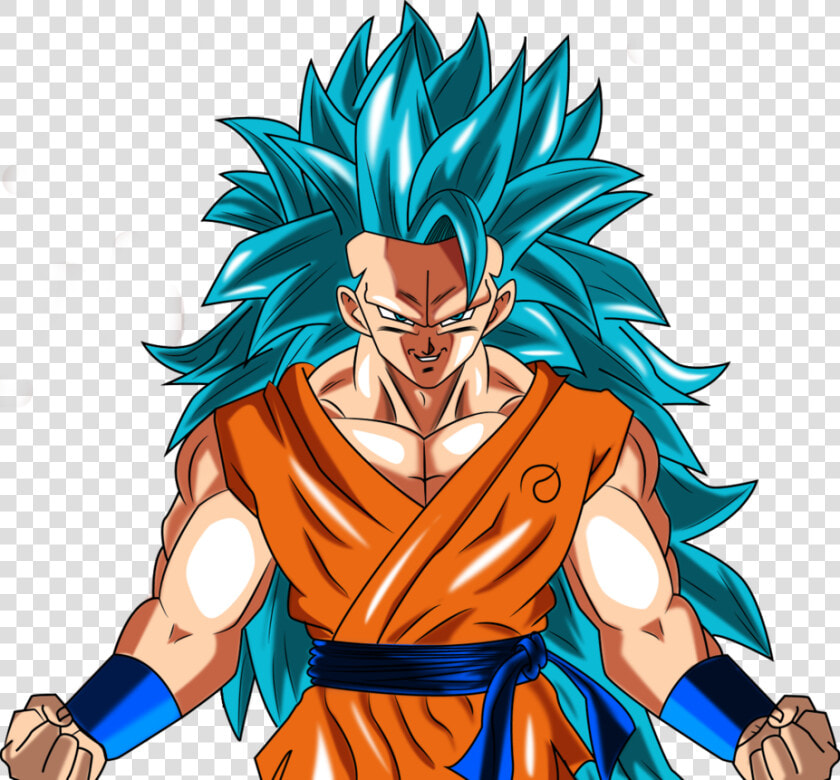 Dbz Aura Png   Goku Ssj3 God Blue  Transparent PngTransparent PNG