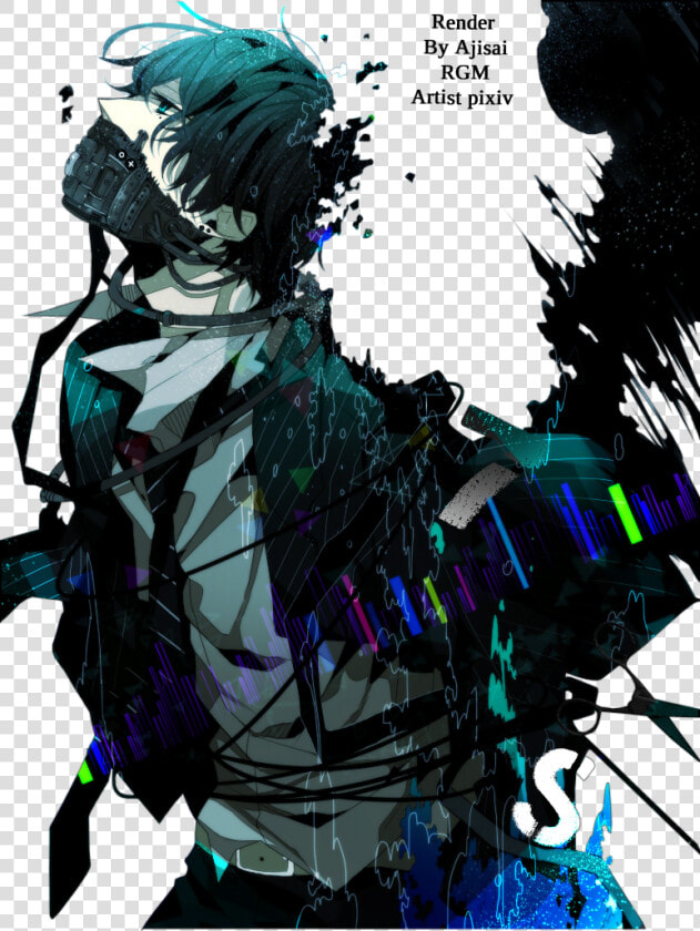 Anime Boy Mask Render  HD Png DownloadTransparent PNG