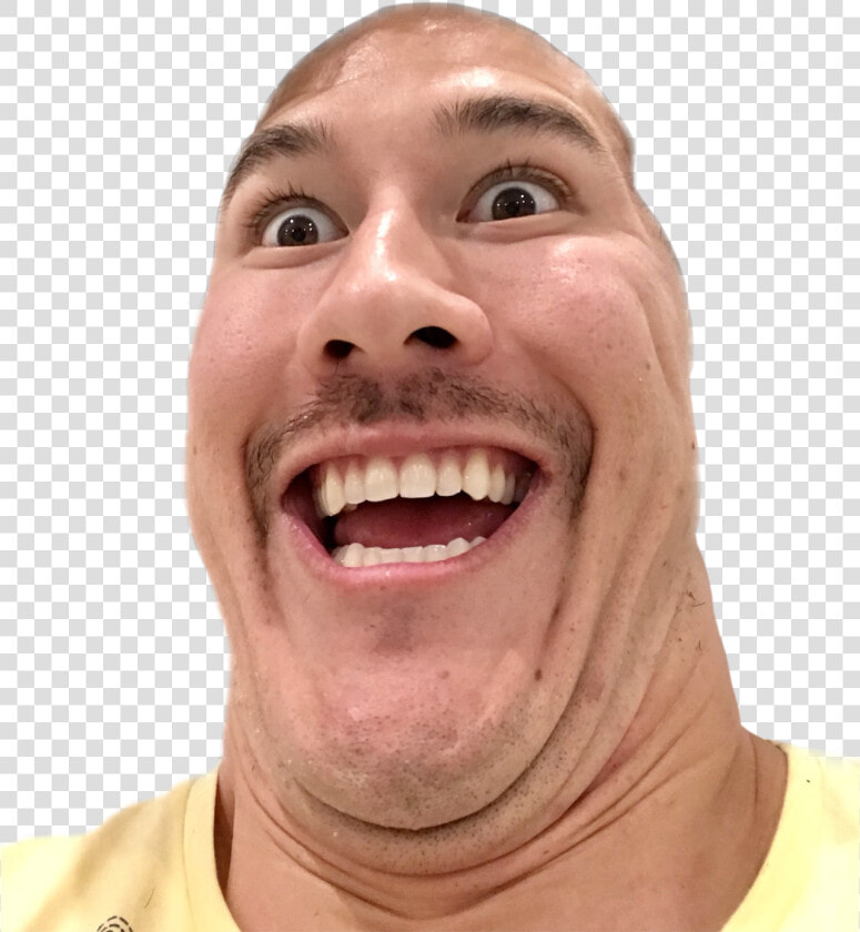 Markiplier Head Png   Scared Face  Transparent PngTransparent PNG