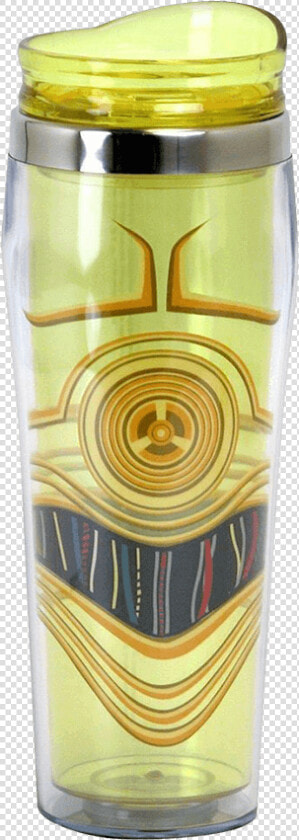 Star Wars C 3po Plastic Travel Mug   Pint Glass  HD Png DownloadTransparent PNG