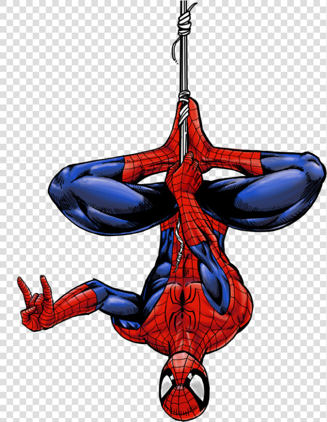 America Superhero Cup Comics Spider man Captain Clipart   Spider Man Upside Down  HD Png DownloadTransparent PNG