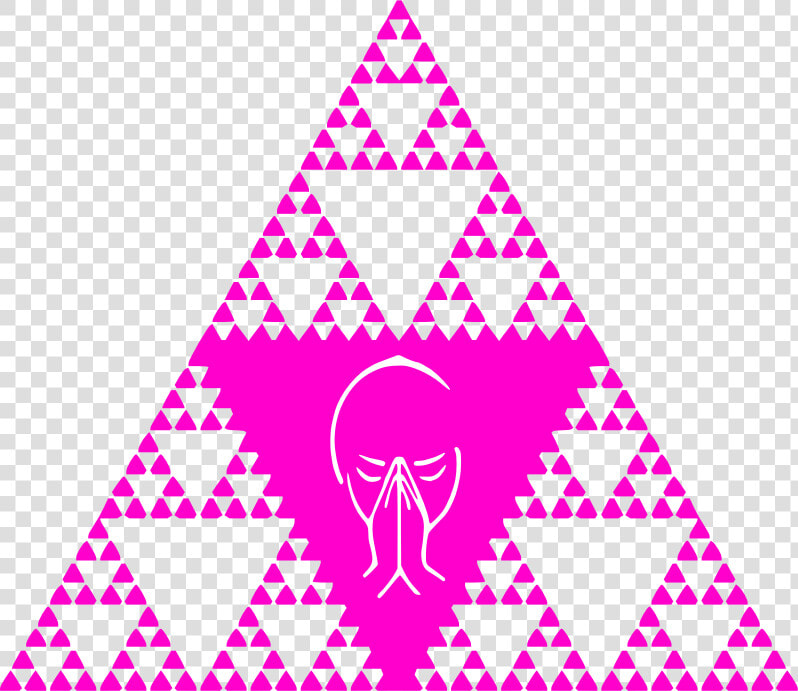 Serpinski Triangle   Animated Gif Sierpinski Triangle  HD Png DownloadTransparent PNG