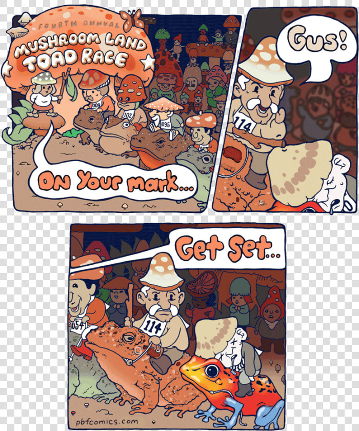 Toad Race   Perry Bible Fellowship Toad  HD Png DownloadTransparent PNG