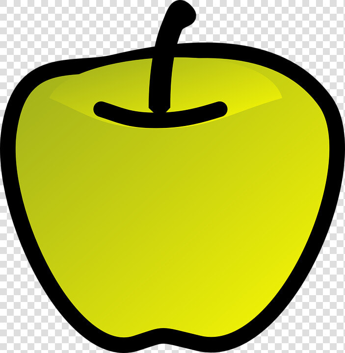 3d Clipart Fruit   แอ ป เปิ้ ล สี เหลือง การ์ตูน  HD Png DownloadTransparent PNG