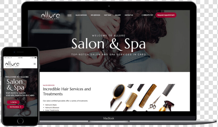 Salon Spa Pagina Web  HD Png DownloadTransparent PNG