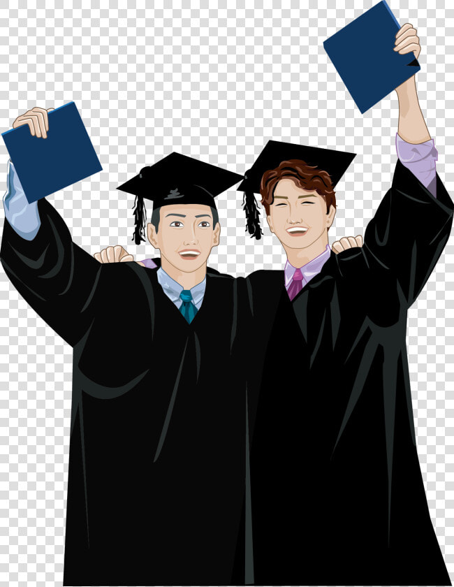 Graduated Bachelor Degree Cartoon  HD Png DownloadTransparent PNG