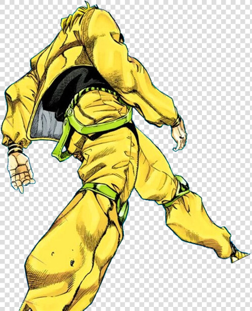 Yellow Fictional Character   Jojo Dio Vs Jotaro  HD Png DownloadTransparent PNG