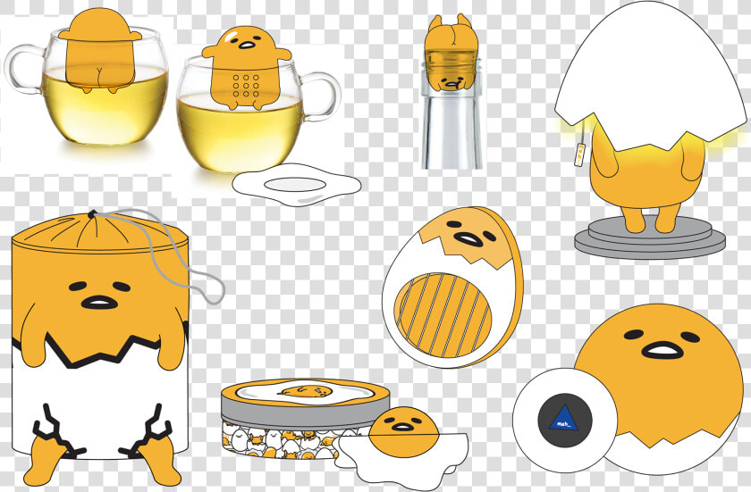 I Designed This Collection Of Gudetama Items For Specialty  HD Png DownloadTransparent PNG