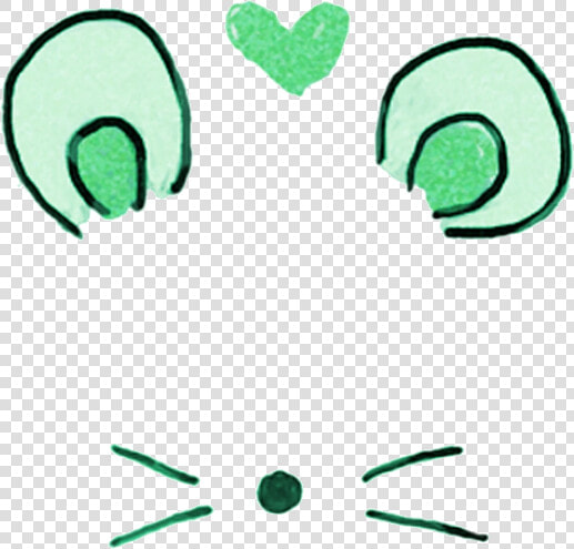  mouse  green  filter  cute   Snow Mouse Filter Png  Transparent PngTransparent PNG