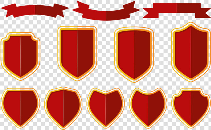 Blason   Escudo   Vector De Cinta   Shield Ribbon Vector  HD Png DownloadTransparent PNG