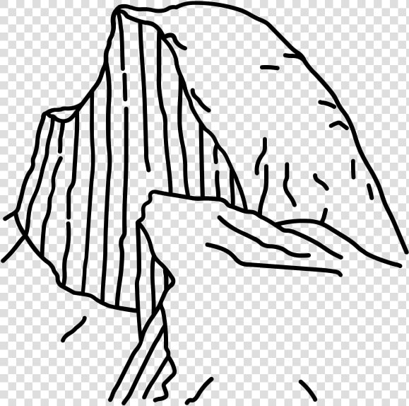 Transparent Half Dome Clipart   Half Dome Line Art  HD Png DownloadTransparent PNG