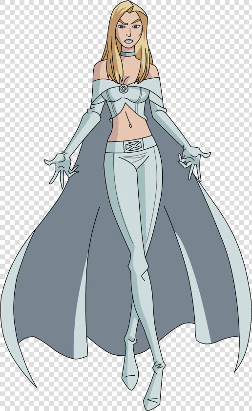 Emma Frost Png Clipart Background   X Men Cartoon Emma Frost  Transparent PngTransparent PNG