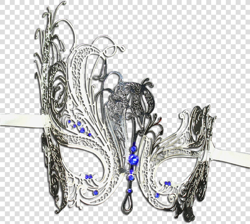 Silver Series Swan Metal Filigree Laser Cut Venetian  HD Png DownloadTransparent PNG