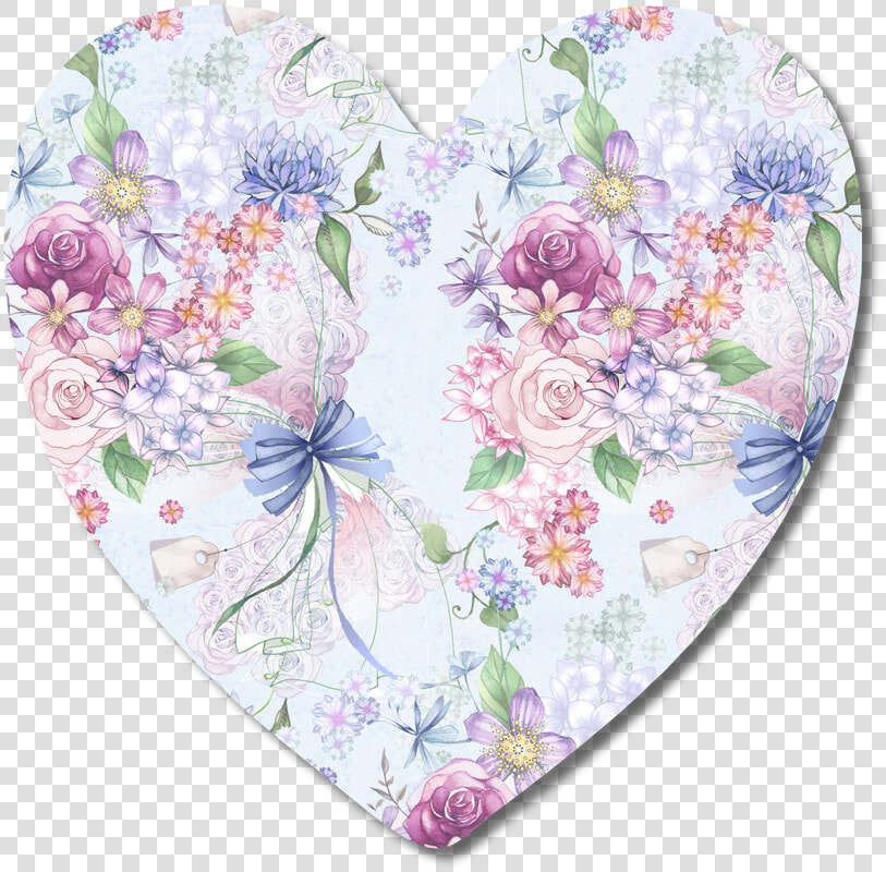 Tag  Pink  Floral  Heart  Love  Pattern  Scrapbooking   Bday Greetings For Aunt  HD Png DownloadTransparent PNG