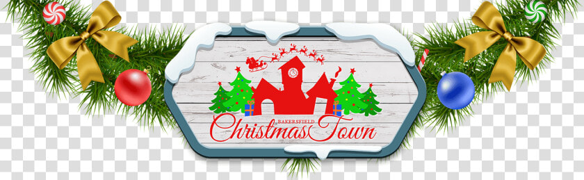 Bakersfield Christmas Town Logo  HD Png DownloadTransparent PNG