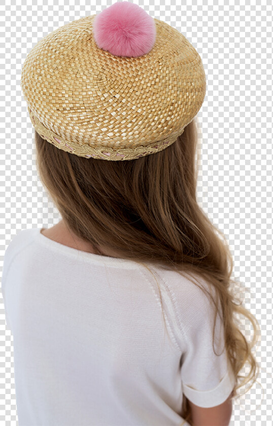 Aristocrat Kids Magic Pompom Straw Sailor Hat   Headpiece  HD Png DownloadTransparent PNG