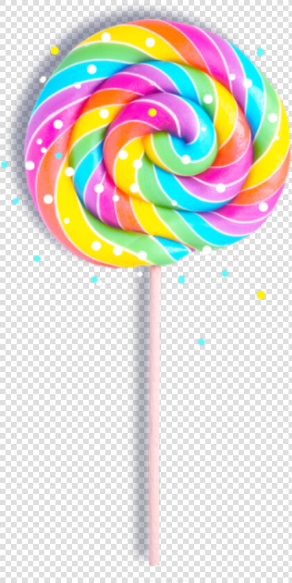  pastel  candy  candys  cute  pink  tumblr  aesthetic   Rainbow Lollipop Transparent Background  HD Png DownloadTransparent PNG