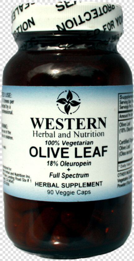 Olive Leaf Full Spectrum Herbal Supplement From Western  HD Png DownloadTransparent PNG