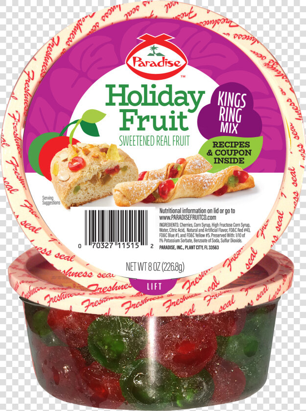 Paradise Sweetened Real Fruit  HD Png DownloadTransparent PNG