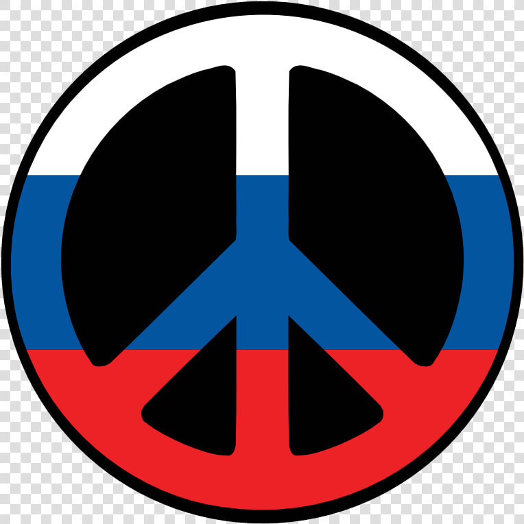 Russia Peace Symbol Flag 4 Scallywag Peacesymbol   Symbol Of Peace In Russia  HD Png DownloadTransparent PNG