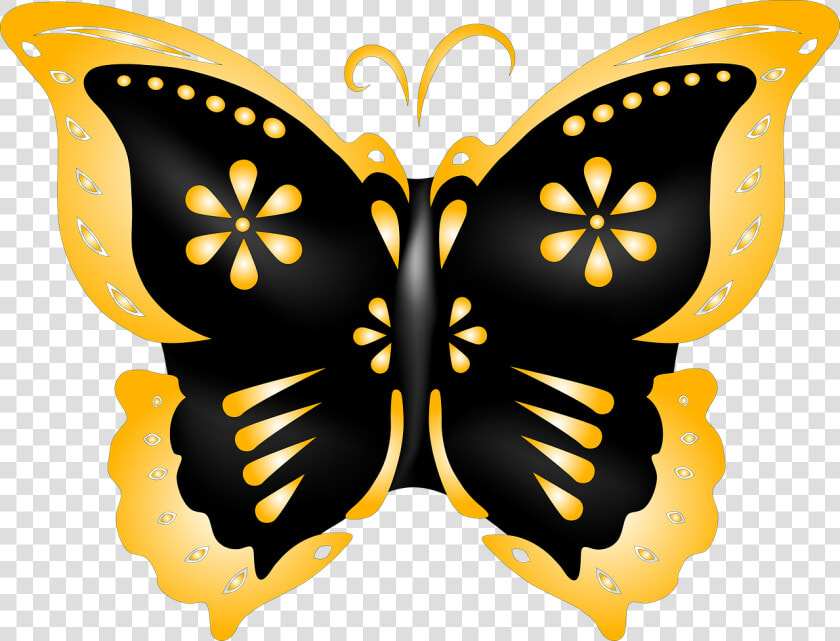 Butterfly Illustrate Nature Free Photo   Papilio Machaon  HD Png DownloadTransparent PNG