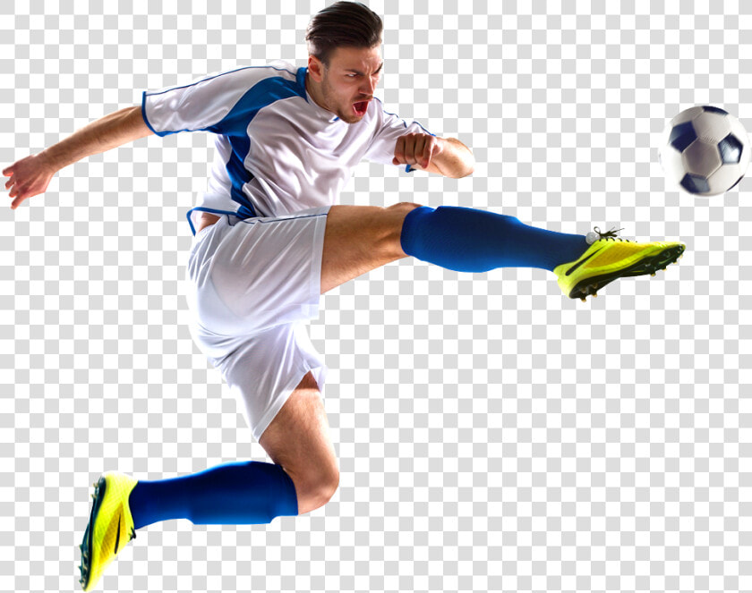 World Cup Football Player Kick off   Soccer Player Transparent Background  HD Png DownloadTransparent PNG