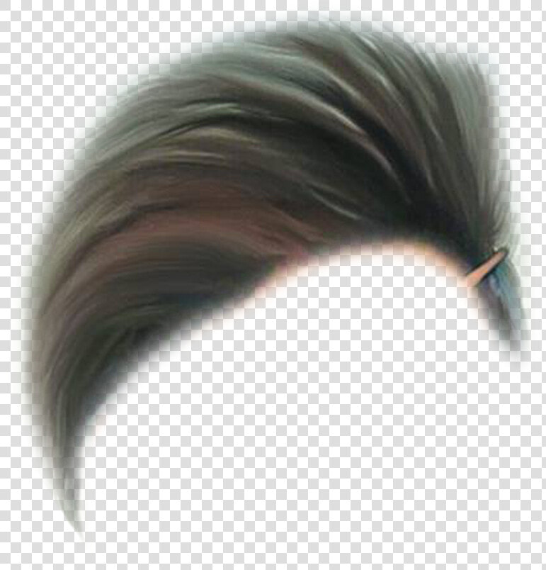 Hair Hairstyles Hairstyle Style Freetoedit   One Side Hair Png  Transparent PngTransparent PNG