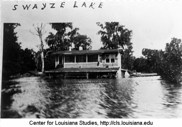 Swayze Lake Waters During The 1927 Flood   Swayze Lake  HD Png DownloadTransparent PNG