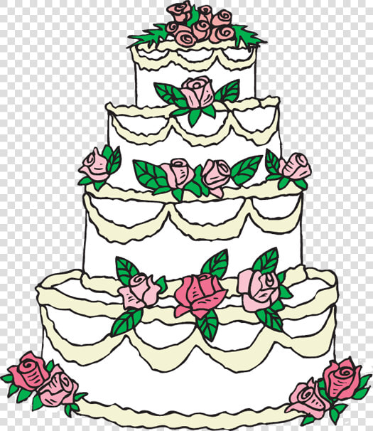 Red Wedding Cake   Wedding Cake Clipart  HD Png DownloadTransparent PNG