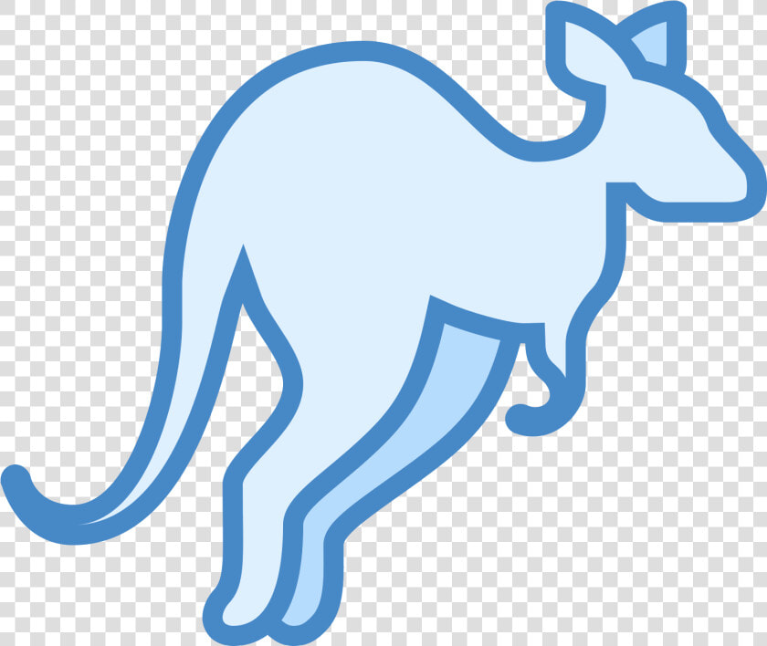 Kangaroo Clipart Blue   Kangaroo Icon Images Transparent Background  HD Png DownloadTransparent PNG