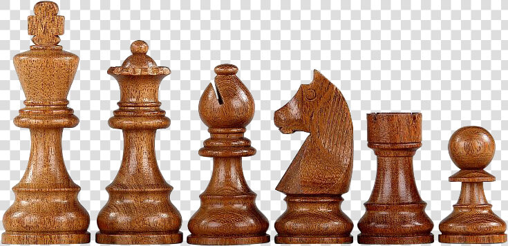 Sheesham Downhead German Staunton Chess Pieces   German Staunton Chessmen Golden Rosewood  HD Png DownloadTransparent PNG