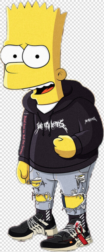 Bart Simpson Hypebeast Transparent  HD Png DownloadTransparent PNG