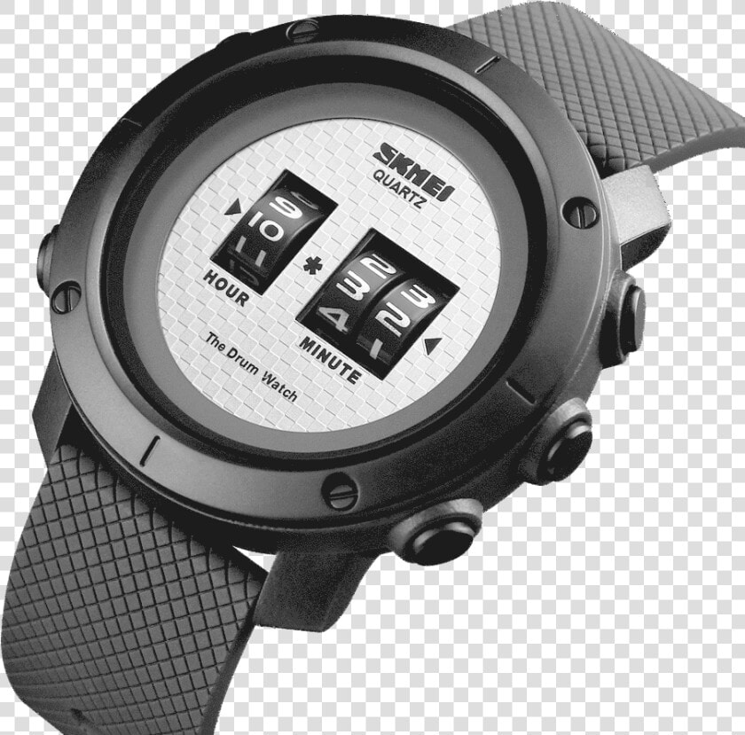 Skmei 1486 Drum Watch  HD Png DownloadTransparent PNG