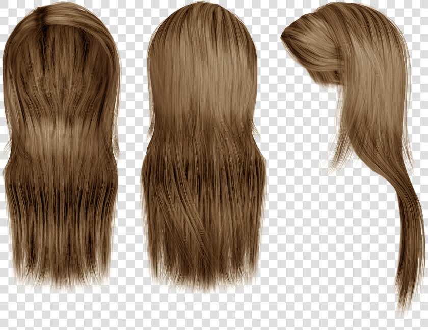 Hair Wig Png   Brown Transparent Png Hair Strands  Png DownloadTransparent PNG