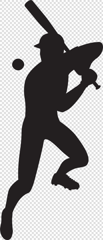 Baseball Player Silhouette Clip Art Image   Baseball Catcher Cartoon Transparent  HD Png DownloadTransparent PNG