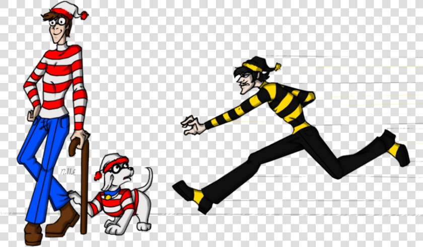 Where S Waldo Characters Png Clip Art Black And White   Where  39 s Wally Characters  Transparent PngTransparent PNG