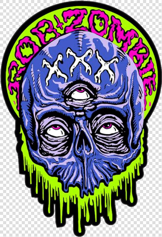 Xxx Zombie Enamel Pin   Rob Zombie  HD Png DownloadTransparent PNG