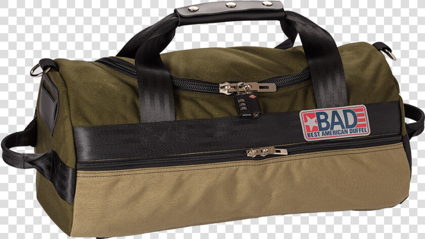 Number 2 Duffel Bag Side Pocket Moss Khaki   Handbag  HD Png DownloadTransparent PNG